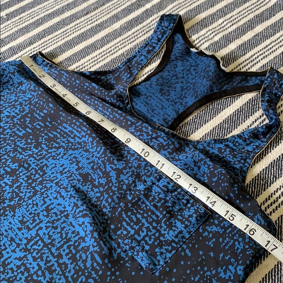 Small Blue Rock digital print racer back tank - Picture 7 of 10